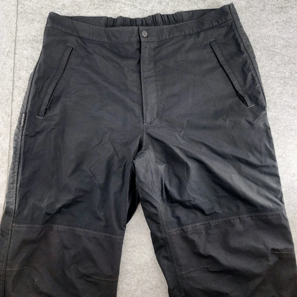 Columbia XL | Omni-Tech Waterproof Snow Ski Pants Black Mens Gorpcore Hiking